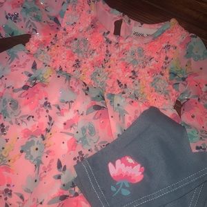 Adorable floral outfit